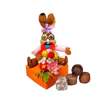 Easter Bunny Box with 4 Truffles