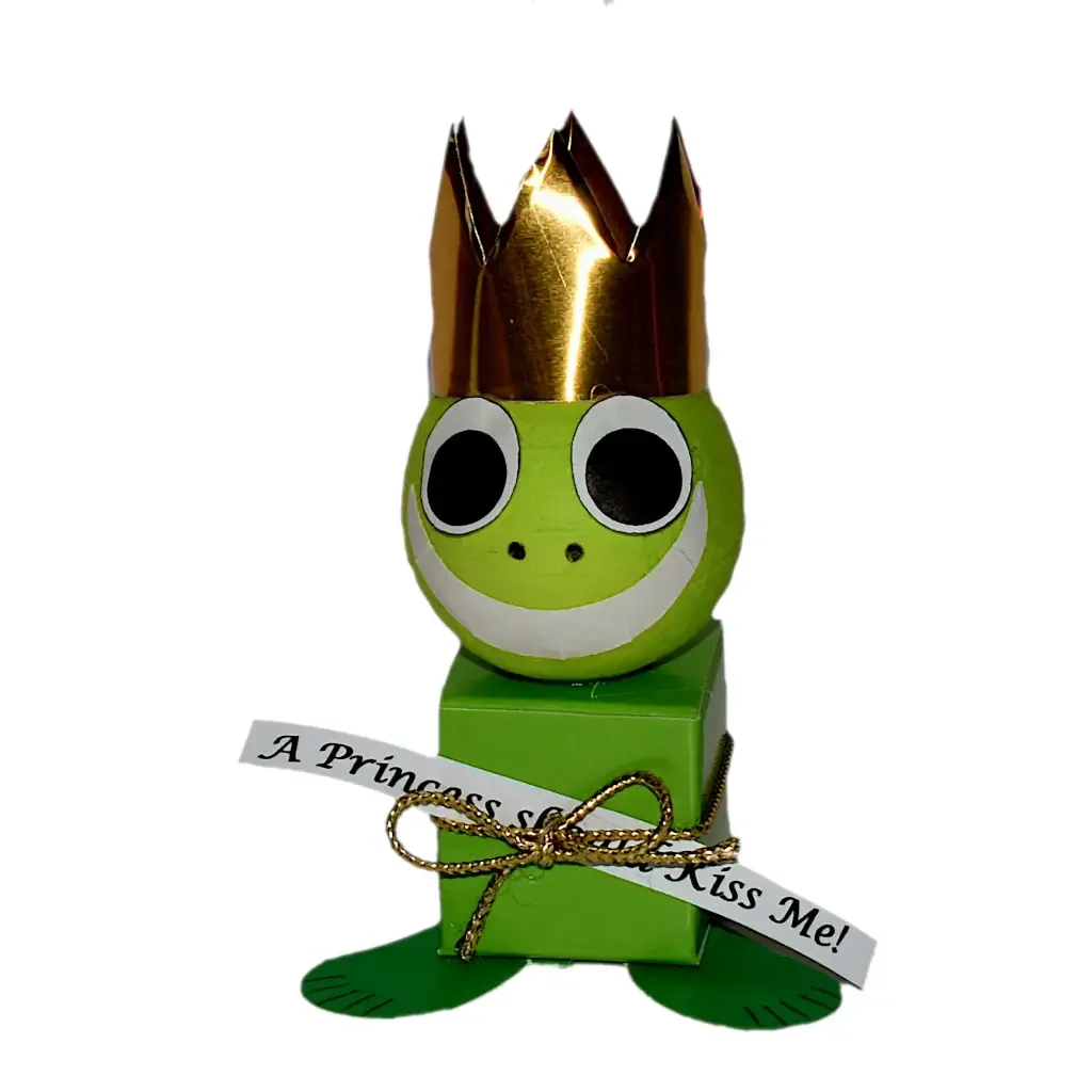 Frog Chocolate Box, one Truffle