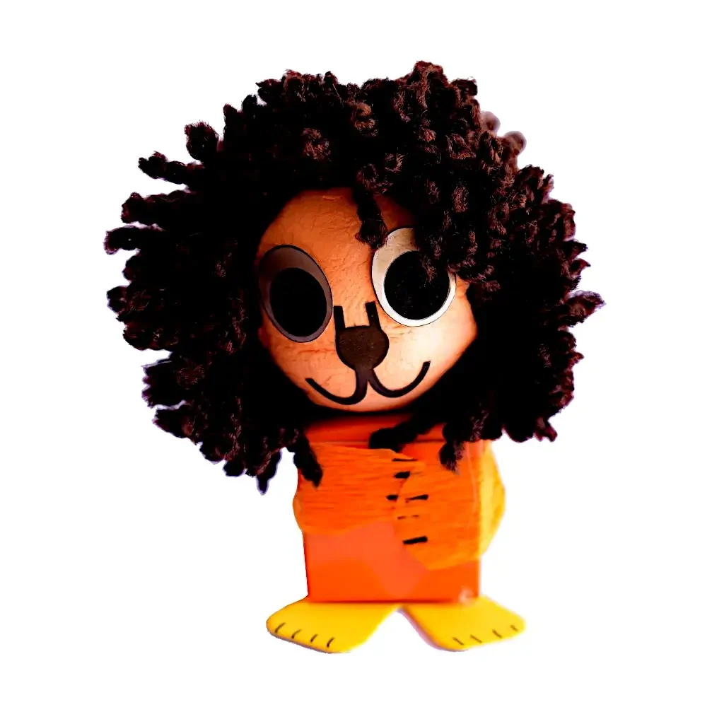 Lion Chocolate Box, one Truffle